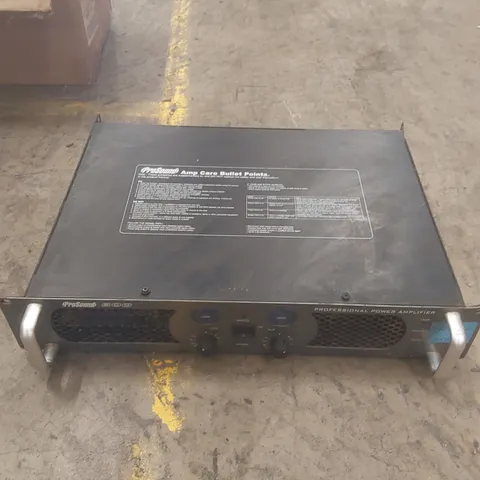 PROSOUND 800 PROFESSIONAL POWER AMPLIFIER