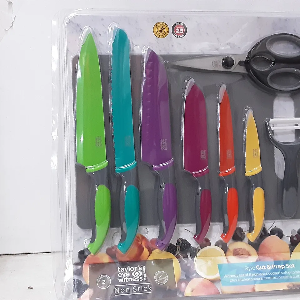 BRAND NEW BOXED TAYLOR EYE WITNESS 9PC CUT AND PREP SET X 2