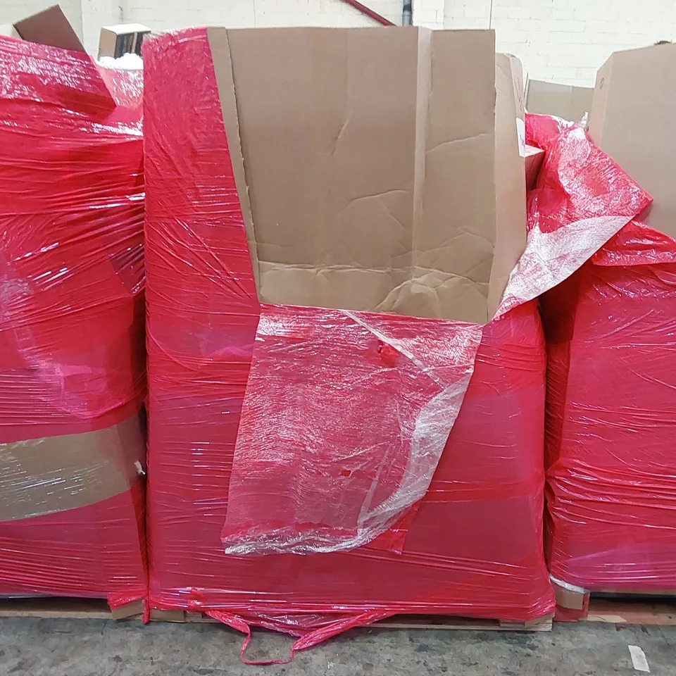 PALLET OF ASSORTED ITEMS INCLUDING: AUDIO TURNTABLE, VASIP MINI FRIDGE, AUDIO TURNTABLE, KID'S CLIMBING SET, TV STAND, LEGO MCLAREN F1 CAR