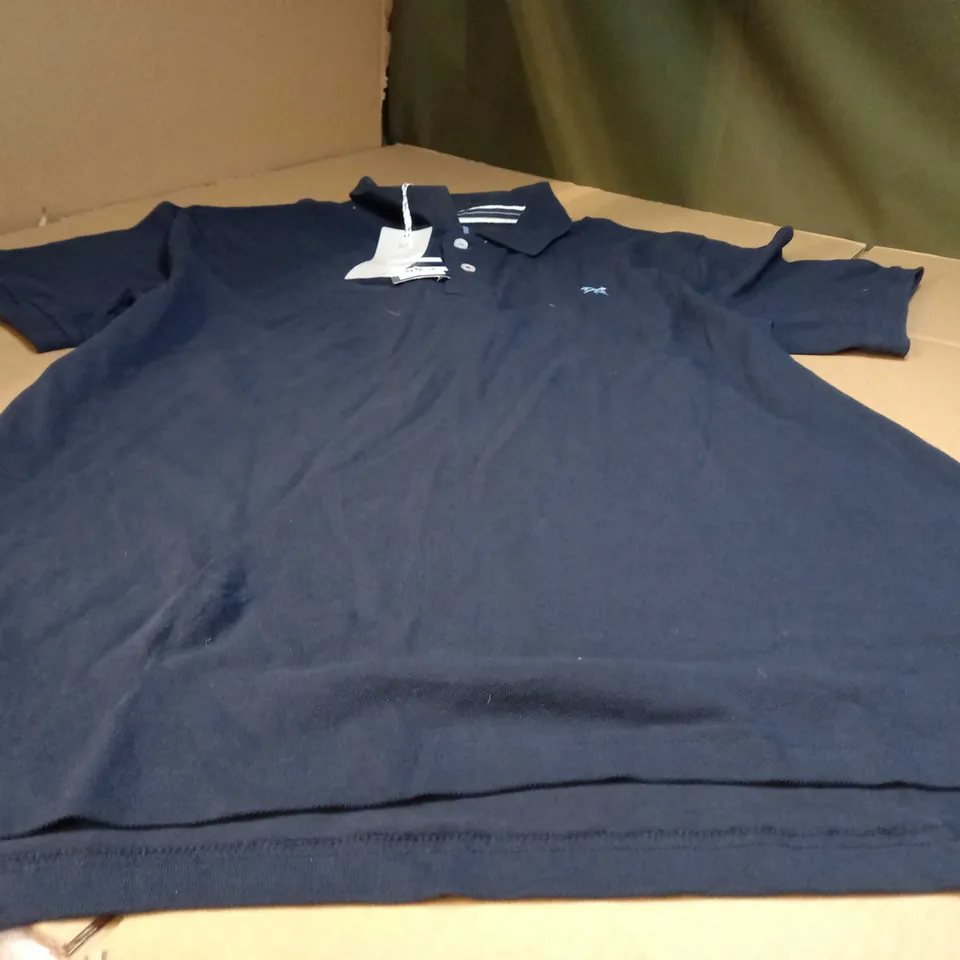 CREW CLOTHING NAVY OCEAN POLO - XL