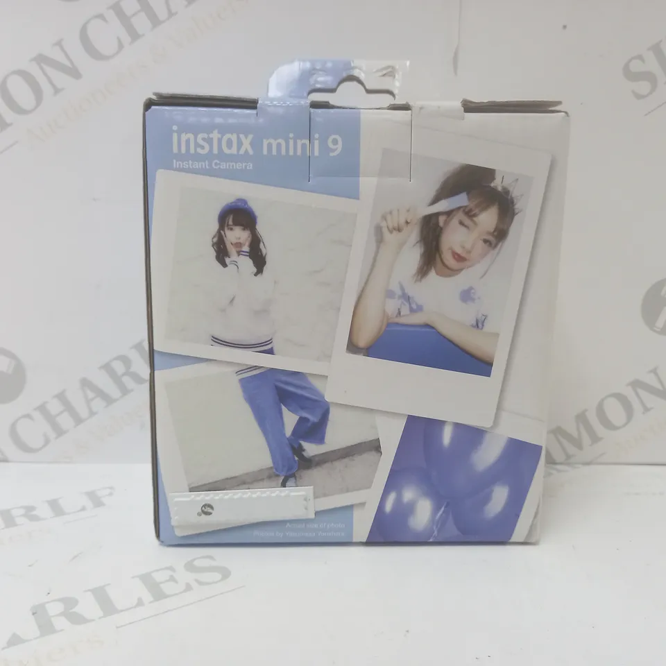 BRAND NEW BOXED FUJIFILM INSTAX MINI 9 INSTANT CAMERA - COBALT BLUE