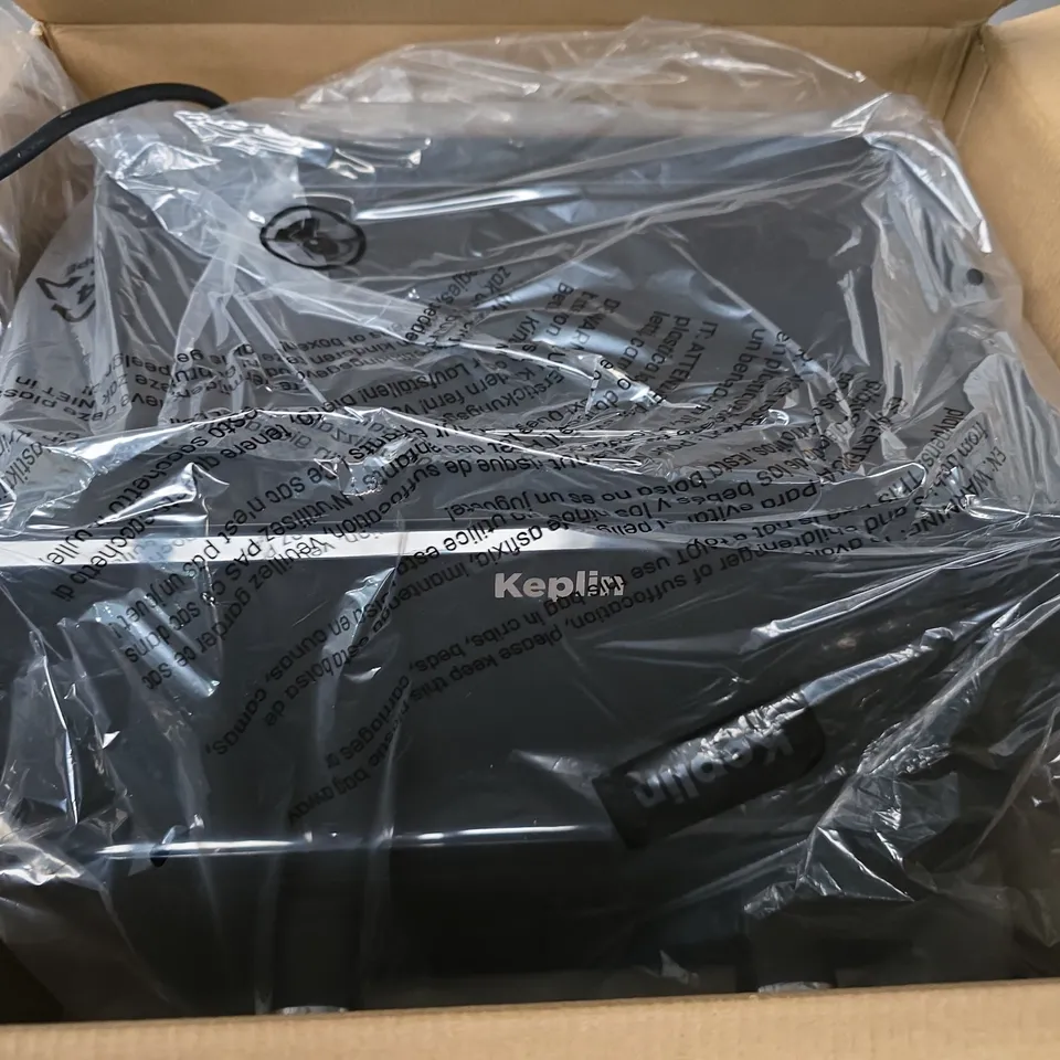 BOXED KEPLIN 9 LITRE AIR FRYER WITH DUAL COOKING ZONES