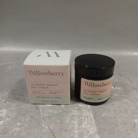 BOXED WILLOWBERRY NUTRIENT BOOST DAY CREAM 60ML