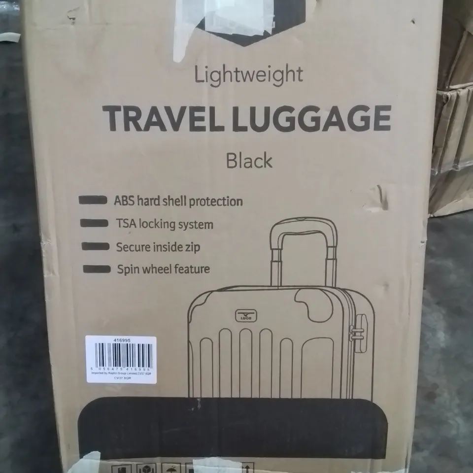 BOXED LUGG LIGHTWEIGHT TRAVEL LUGGAGE