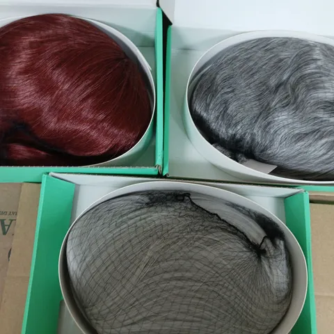 3 ASSORTED YOUR PRESENT DESIGN STUDIO SYNTHETIC WIGS