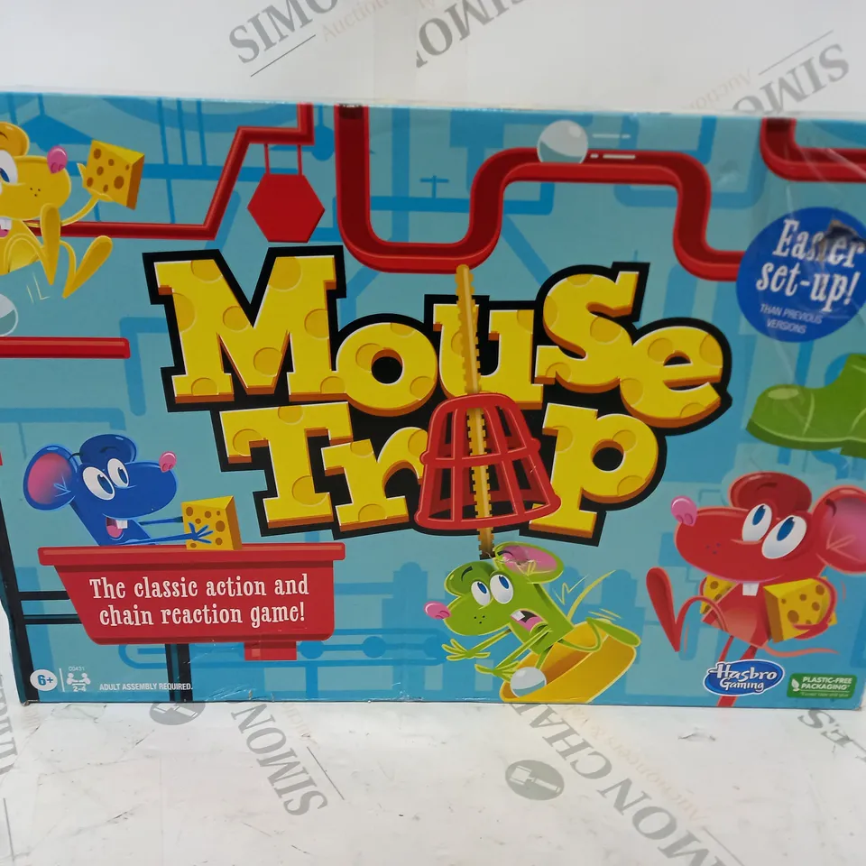 BOXED MOUSE TRAP GAME FROM HASBRO GAMING   6+ RRP £26.99