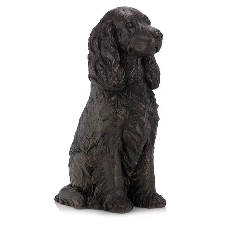 GARDEN REFLECTIONS COCO THE SPANIEL DOG SCULPTURE