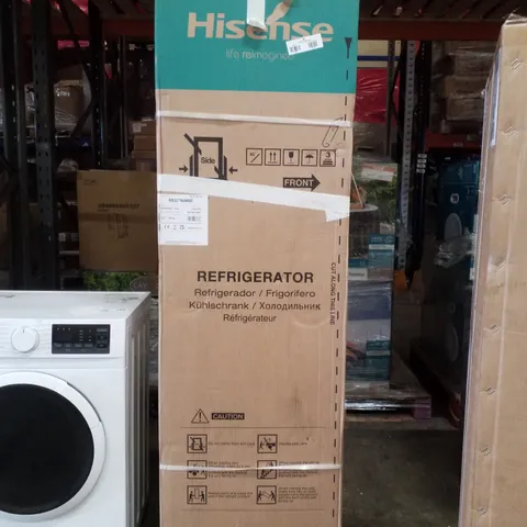 HISENSE RB327N4WBE 50/50 FRIDGE FREEZER - BLACK
