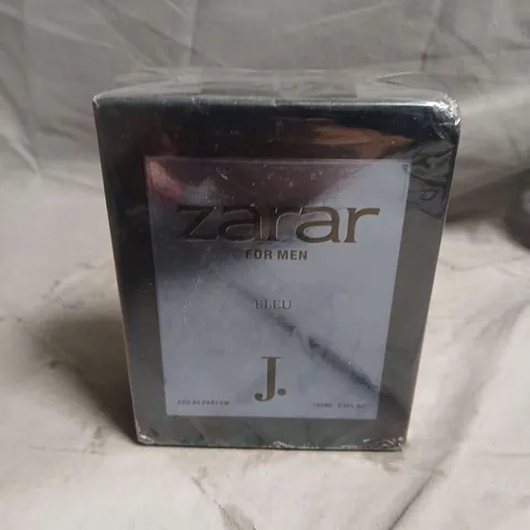 BOXED AND SEALED ZARAR FOR MEN BLEU J. EAU DE PARFUM 100ML