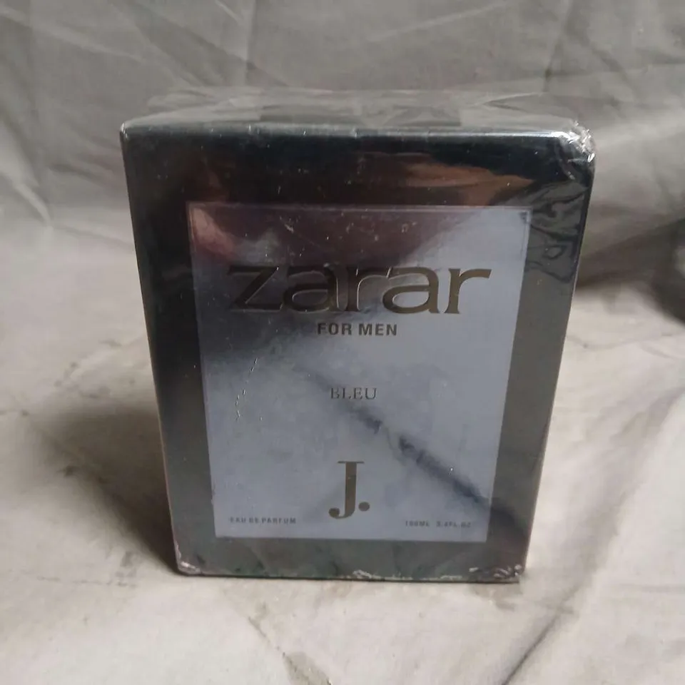 BOXED AND SEALED ZARAR FOR MEN BLEU J. EAU DE PARFUM 100ML