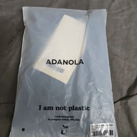 ADANOLA ULTIMATE LONG SLEEVE QUARTER ZIP TOP – GRAPHITE GREY – UK L