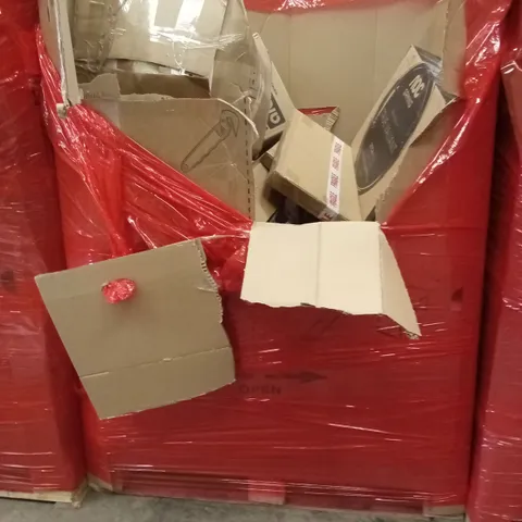 PALLET OF ASSORTED HOUSEHOLD GOODS AND PRODUCTS TO INCLUDE;MONITOR, PHOTO FRAME, RETRACTABLE SAFETY GATE