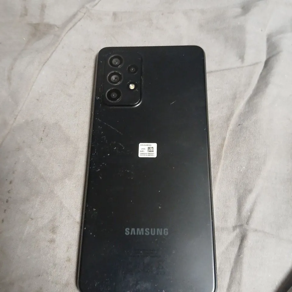 SAMSUNG GALAXY SMARTPHONE – BLACK - CRACKED SCREEN 