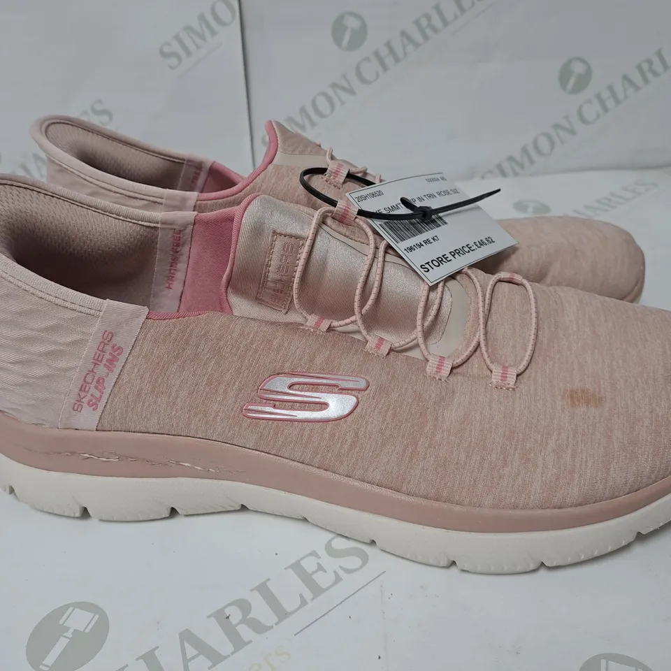 SKECHERS TRAINERS COLOUE ROSE SIZE 7