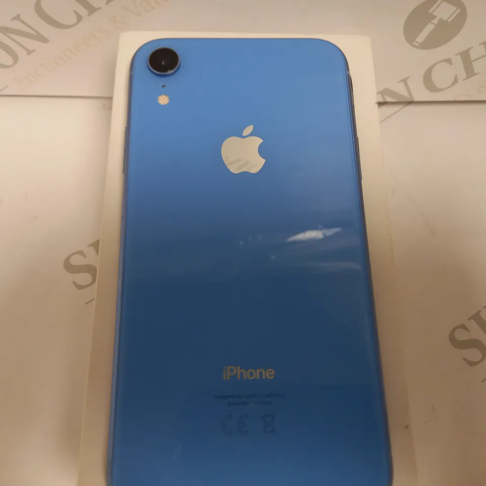 BOXED IPHONE XR IN SKY BLUE