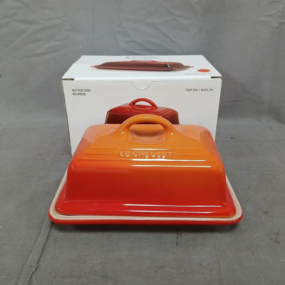 LE CREUSET BUTTER DISH