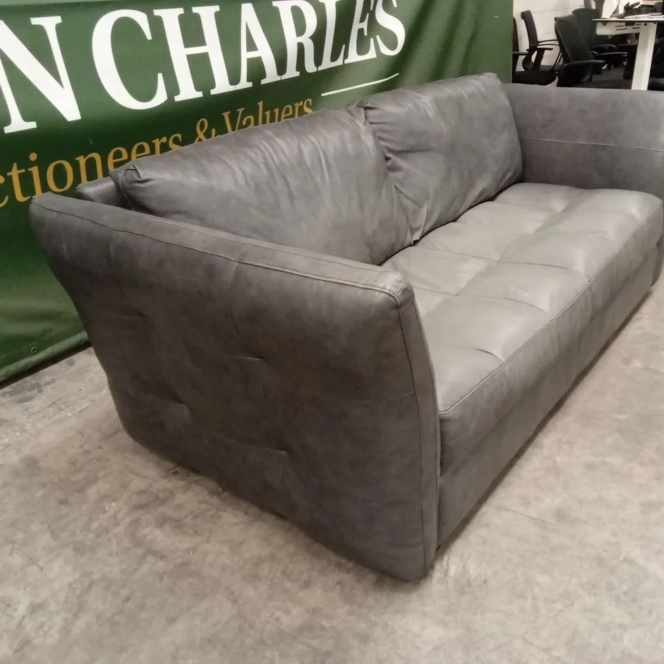 QUALITY DESIGNER 3 SEATER LEATHER SOFA