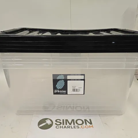 LOT OF 4 THUMBS UP MAXI BOXES & LIDS IN CLEAR