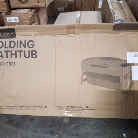 BOXED BABOAN FOLDING BATHTUB