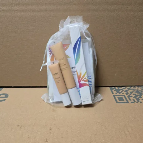 TROPIC 4 ITEM GIFT SET TO INCLUDE FIXING GEL MASCARA ETC