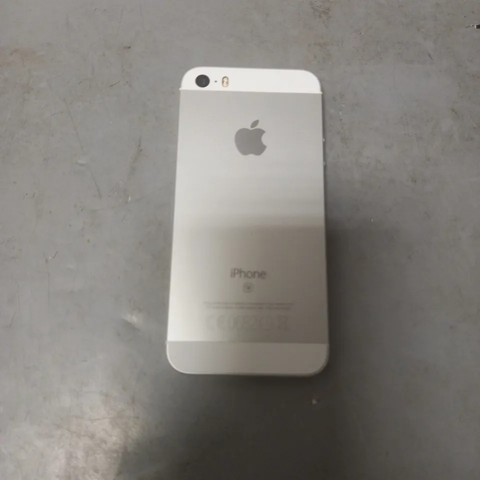 APPLE IPHONE SE IN WHITE/SILVER