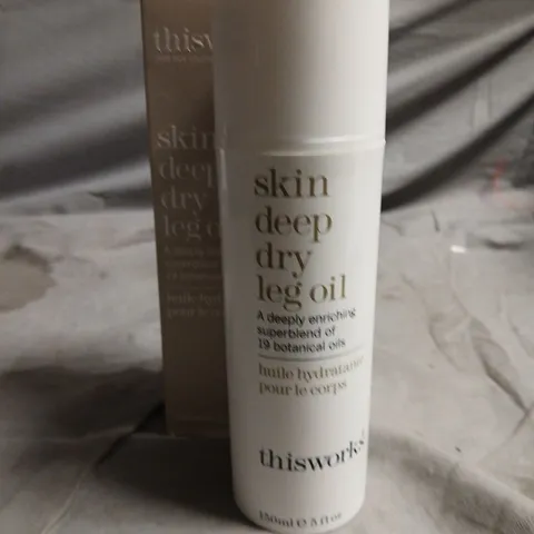 THIS WORKS SKIN DEEP DRY LEG OIL – 100ML (BOXED)