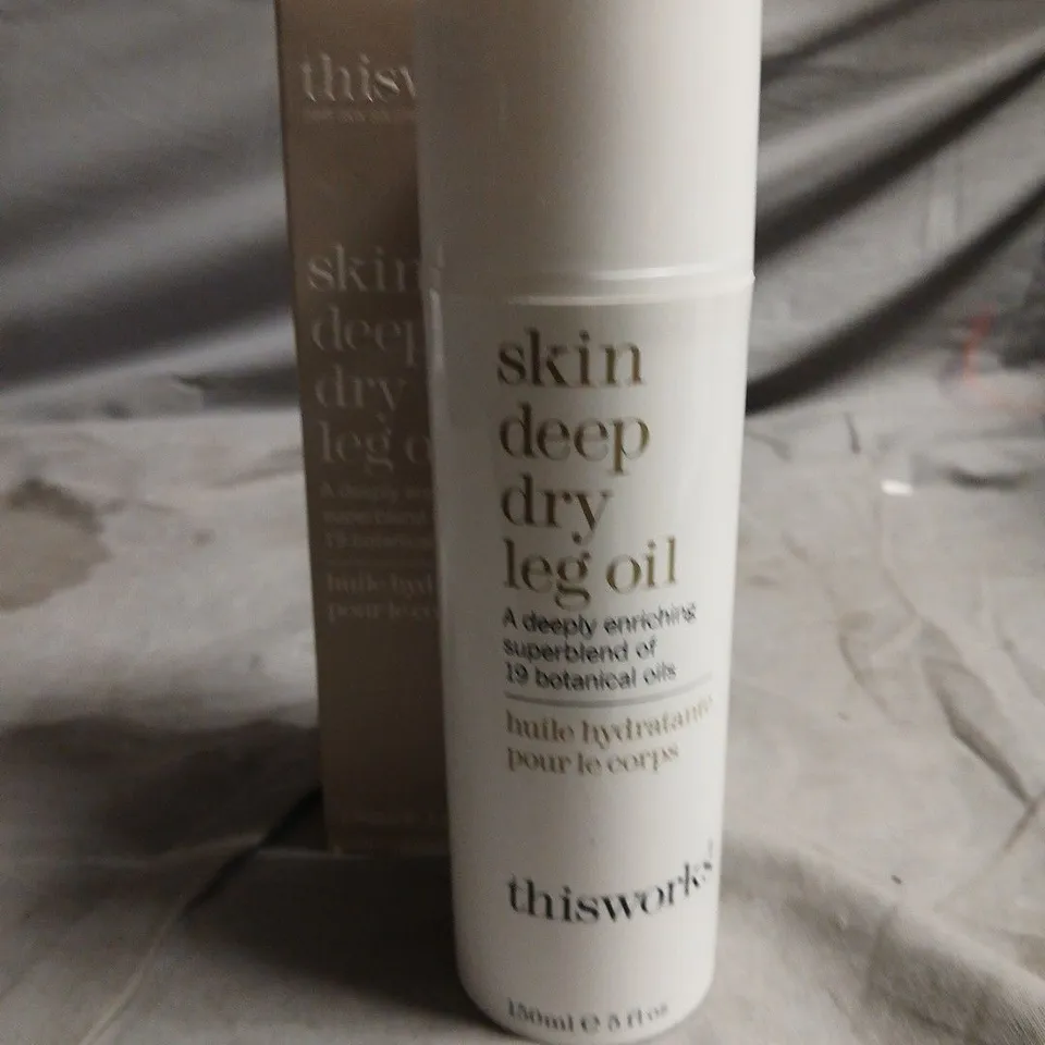 THIS WORKS SKIN DEEP DRY LEG OIL – 100ML (BOXED)