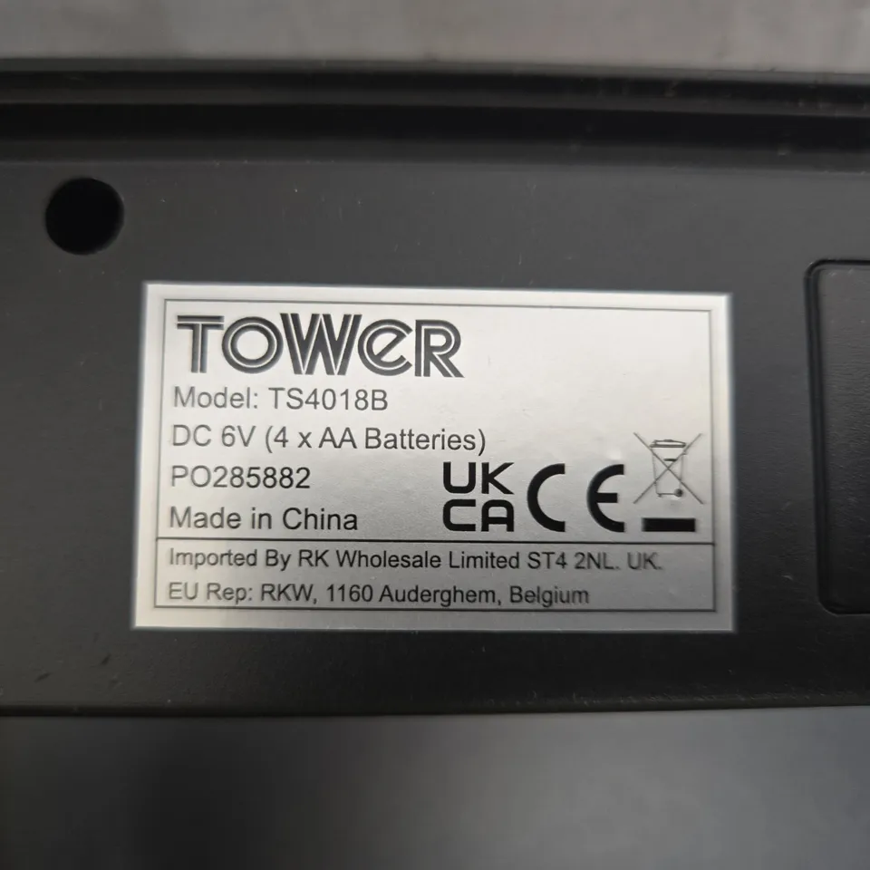 TOWER OZONE SENSOR BIN LID IN BLACK