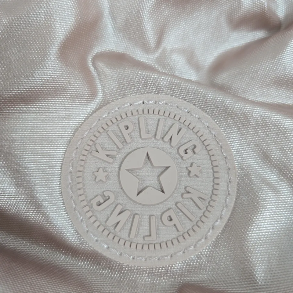 KIPLING PINK METALLIC CROSSBODY BAG