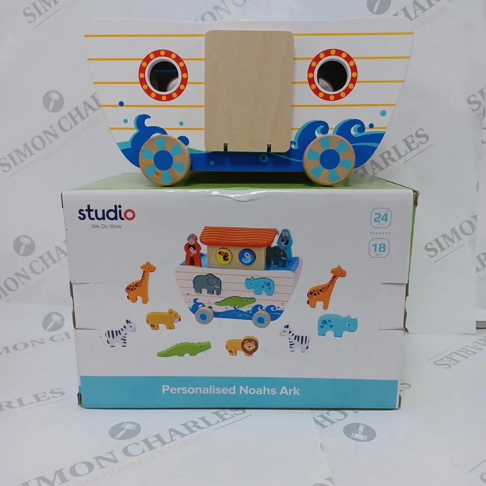 BOXED STUDIO PERSONALISED NOAH'S ARK AGES 3+