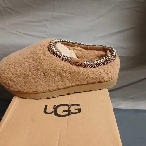 UGG TASMAN MAXI CURLY SLIPPERS – WOMEN’S, UK 7 (US 9)