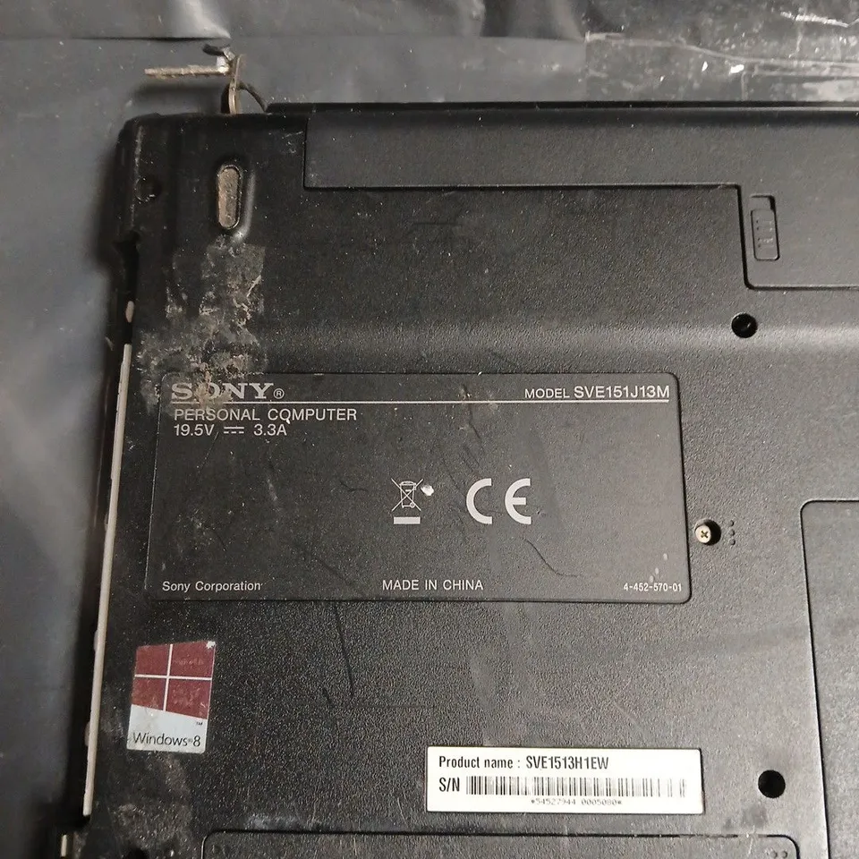 SONY VAIO LAPTOP SVE151J13EW