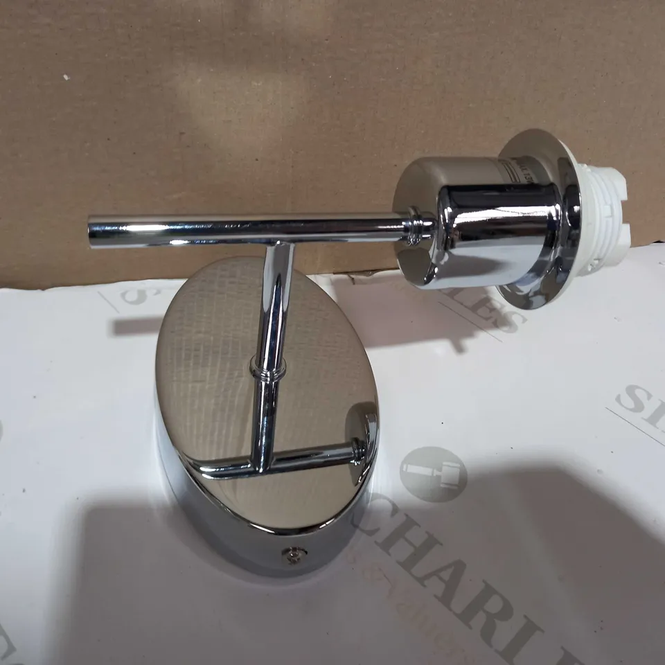 DAR LIGHTING LTD PADOVA POLISHED CHROME WALL LIGHT (BRACKET ONLY)