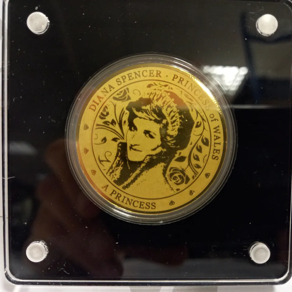 REPUBLIQUE DE CONGO FRANCS CFA COLLECTABLE COIN - DIANA SPENCER PRINCESS OF WALES