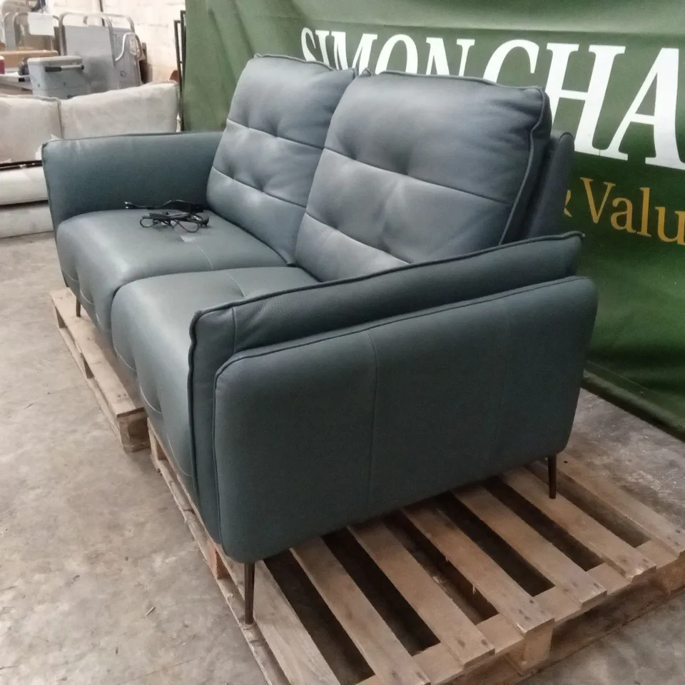 QUALITY DESIGNER ITALIAN MADE BOLZANO 2 SEATER ELECTRIC RECLINER LOVESEAT SOFA