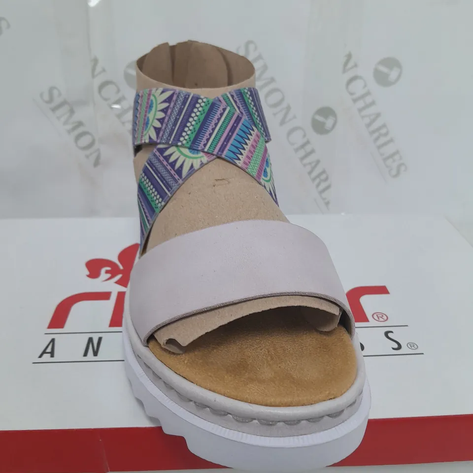 BOXED RIEKER ANTISTRESS SANDALS - SIZE 6