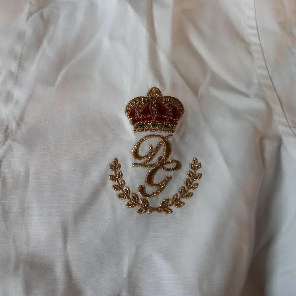 DOLCE & GABBANA WHITE SHIRT - SIZE 9-10 YEARS