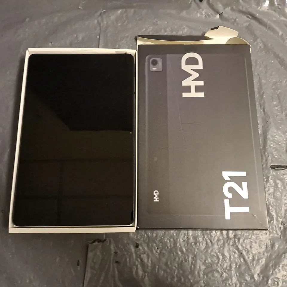 BOXED HMD T21 TABLET IN BLACK STEEL - TA-1597