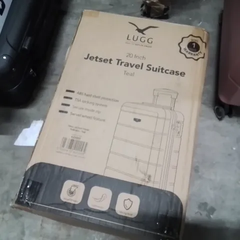 BOXED LUGG - 20INCH JETSET TRAVEL SUITCASE TEAL