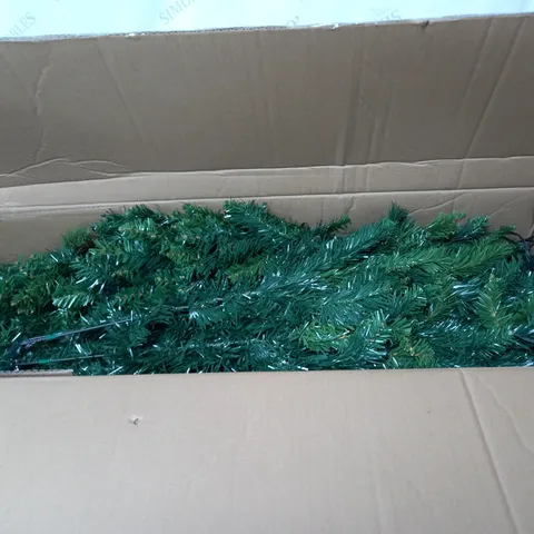 PRE-LIT SLIM CASHMERE TIPS 6.5ft CHRISTMAS TREE - COLLECTION ONLY