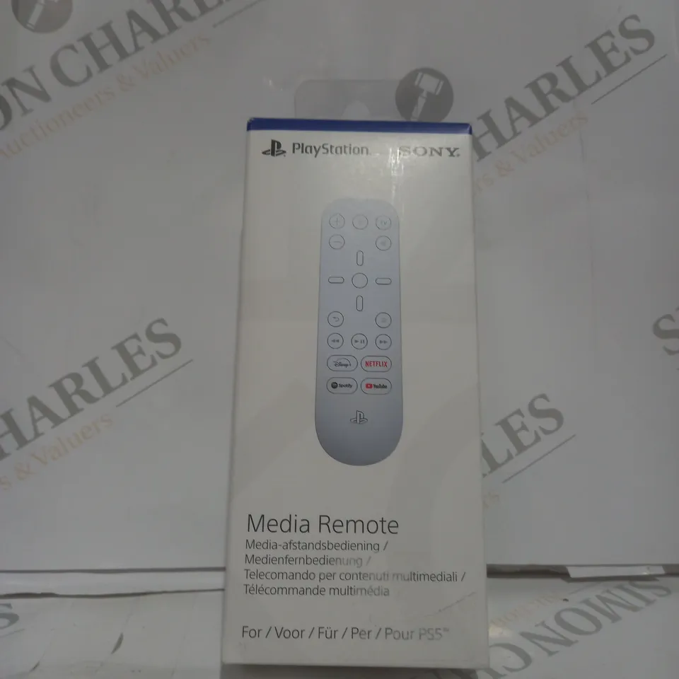 BOXED PLAYSTATION SONY MEDIA REMOTE 