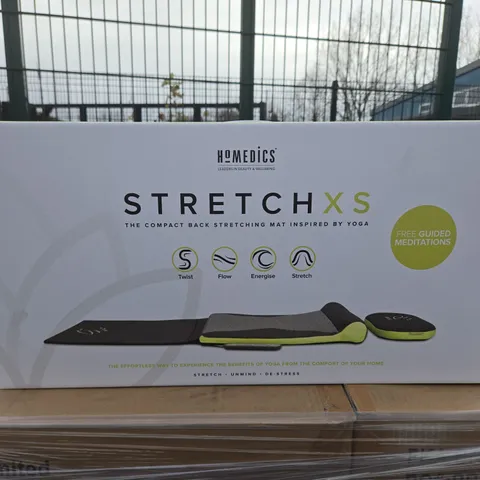 SET OF 2 BOXED HOMEDICS STRETCH XS COMPACT BACK STRETCH MAT – ZEN 