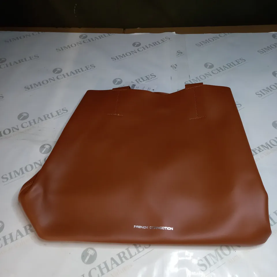 BROWN FRENCH CONNECTION HANDBAG 