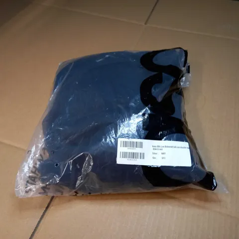 PACKAGED ANAY NAVY/TULLE ONE SHOULDER MAXI/BRIDESMAID DRESS - SIZE 8