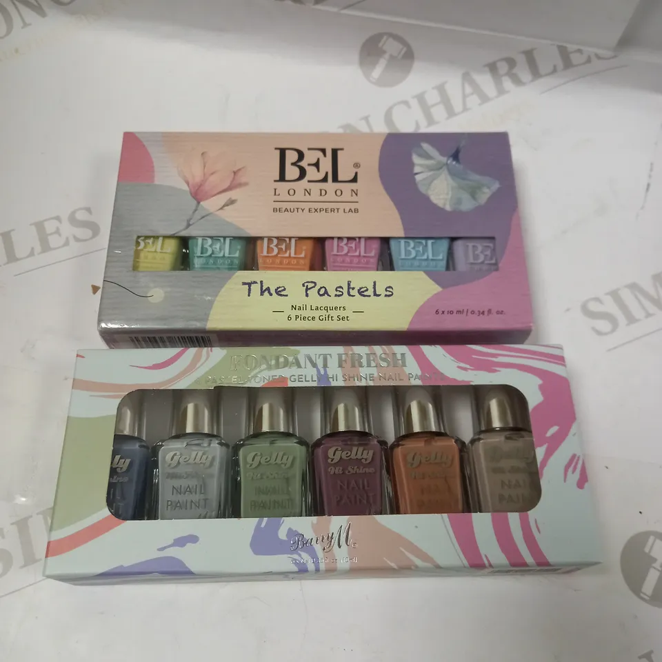 BARRY M AND BEL LONDON NAIL POLISH GIFT SETS 