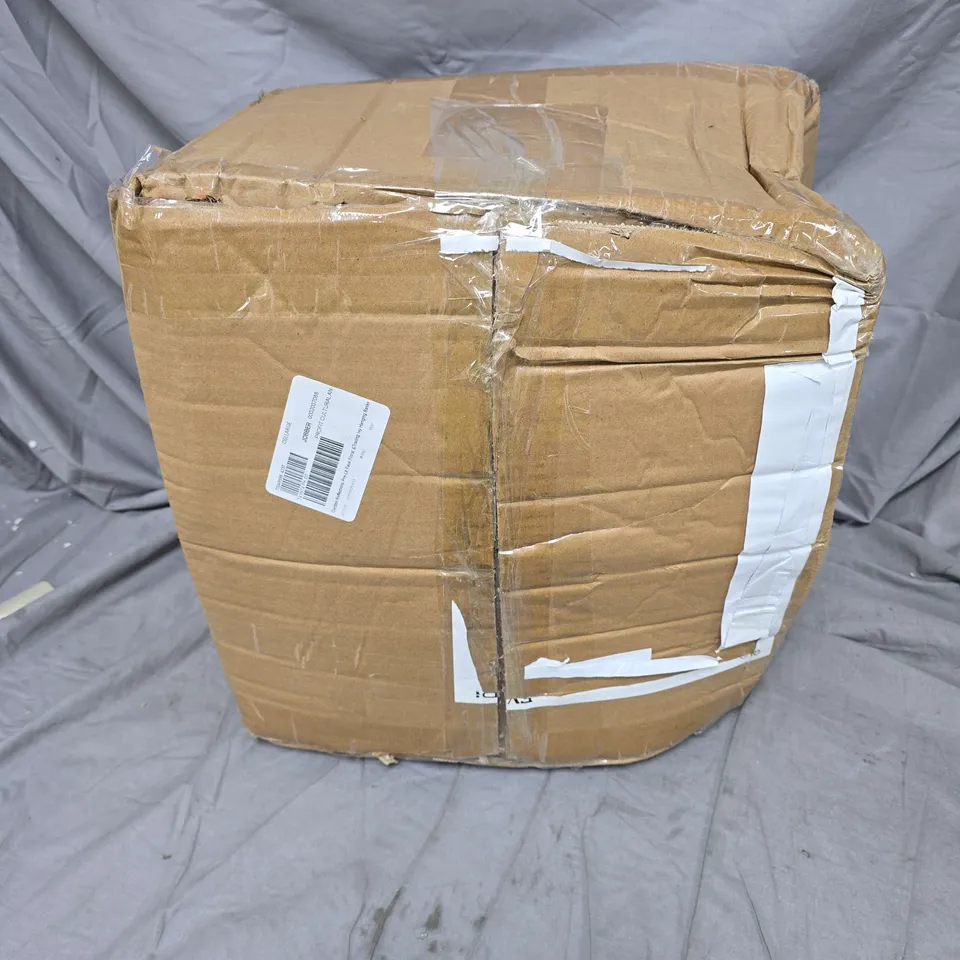 GARDEN REFLECTIONS PRE LIT FAUX FLORAL AND TRAILING IVY HANGING BASKET