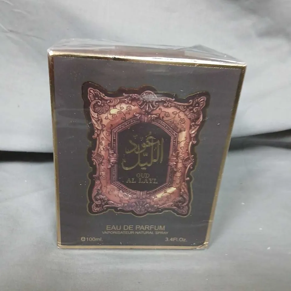 BOXED AND SEALED OUD AL LAYL EAU DE PARFUM 100ML