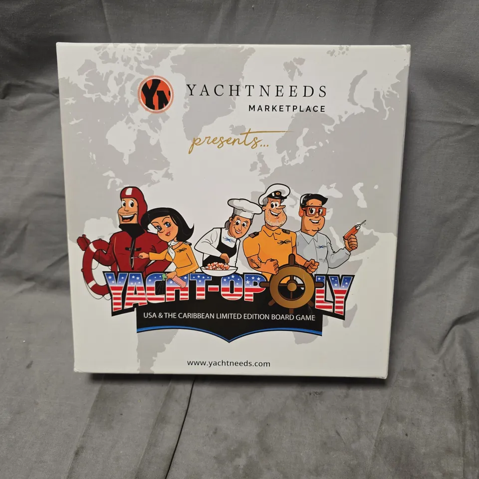YACHT-OPOLY USA & CARIBBEAN LIMITED EDITION BOARD GAME – BOXED (YACHT-NEEDS MARKETPLACE)