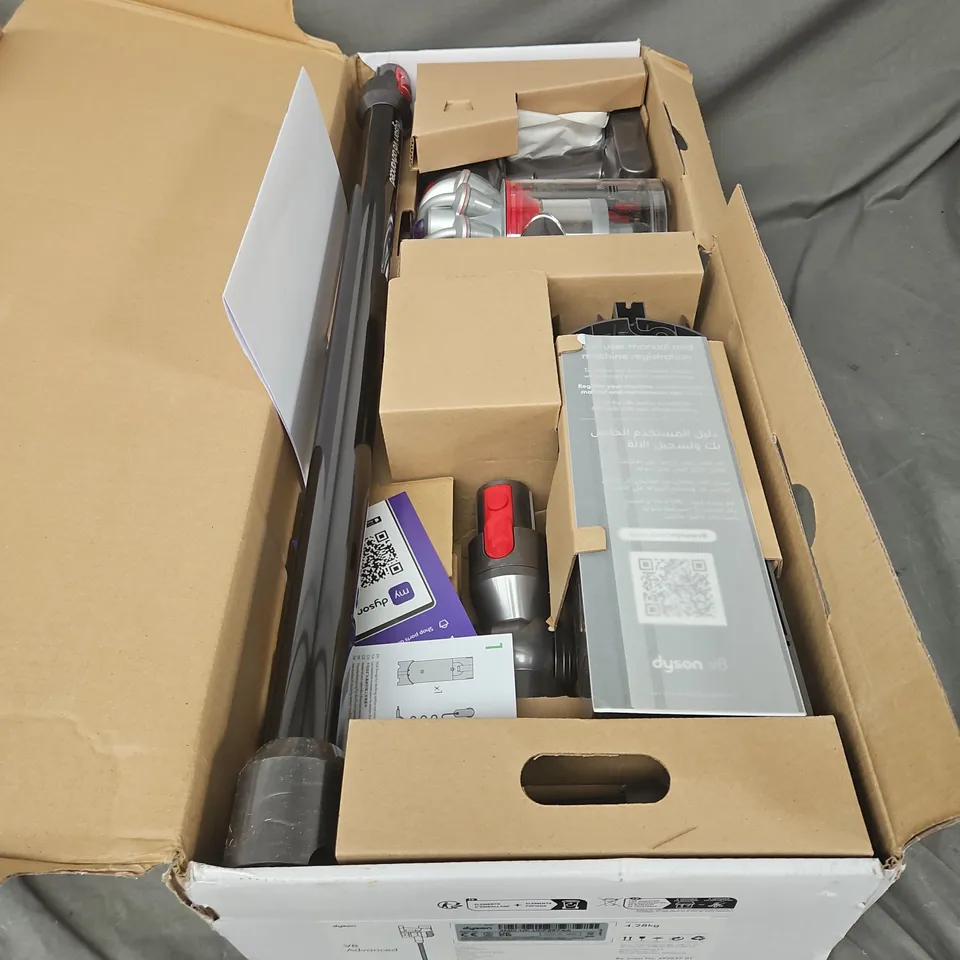 BOXED DYSON V8 ADVANCED VACUUM CLEANER