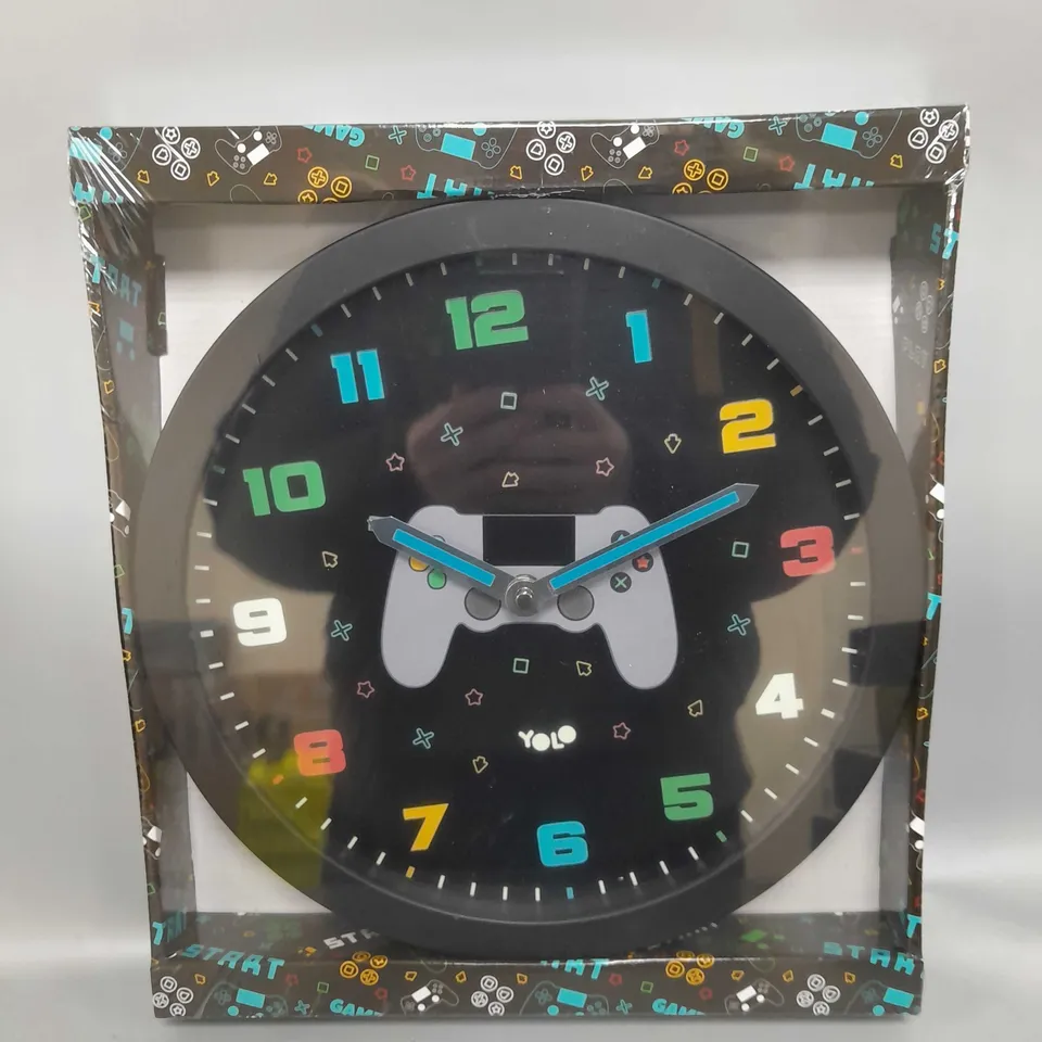 BOXED YOLO GAMING CLOCK